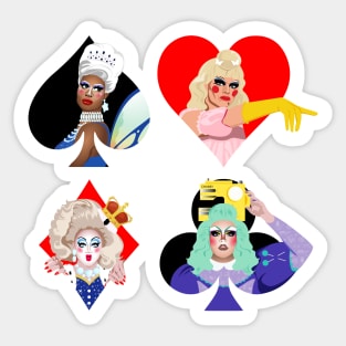 Top 4 from Drag Race UK Sticker